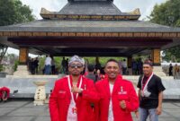 Foto : Rion Adi, S.E. (Wakil ketua Bidang Agitasi & Propaganda) dan Adi Suherman Tebwaiyanan, S.E., M.M.(Ketua Bidang Hubungan Antar Lembaga) DPP GMNI Periode 2025-2028