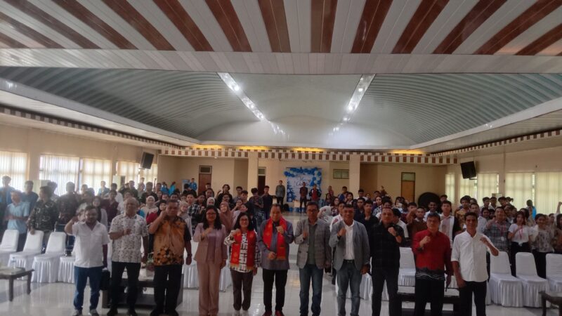 Dokumentasi Kuliah Umum bersama naraumber dan para mahasiswa