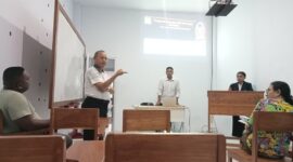 Foto: Presentasi hasil pencapaian Magang di DPR RI