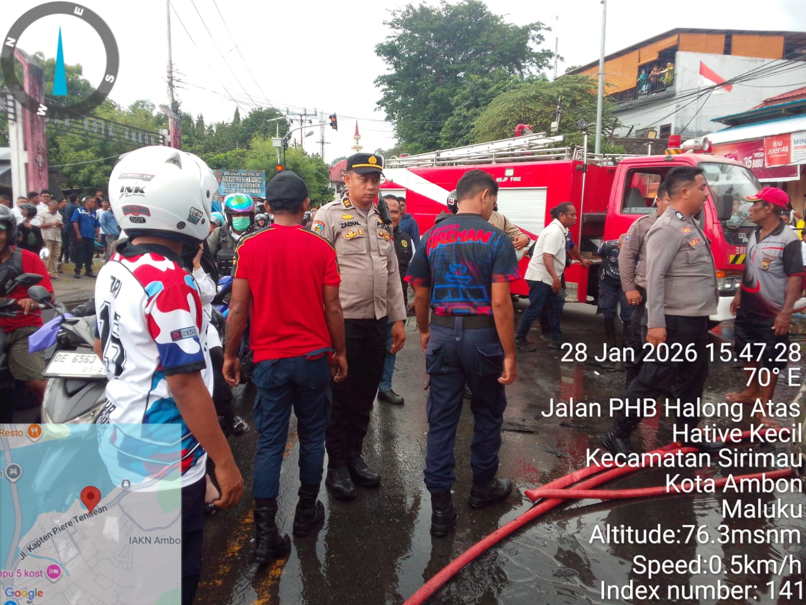 Diduga Angkut BBM Ilegal, Mobil Sigra Hangus Terbakar di Hative Kecil Ambon, Sopir Kabur 6 IMG 20260129 WA0005