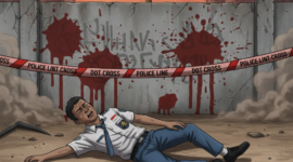 Ilustrasi gambar siswa di tual diduga di aniaya oknum anggota brimob batalyon C pelopor. Kamis (19/2/2026) 