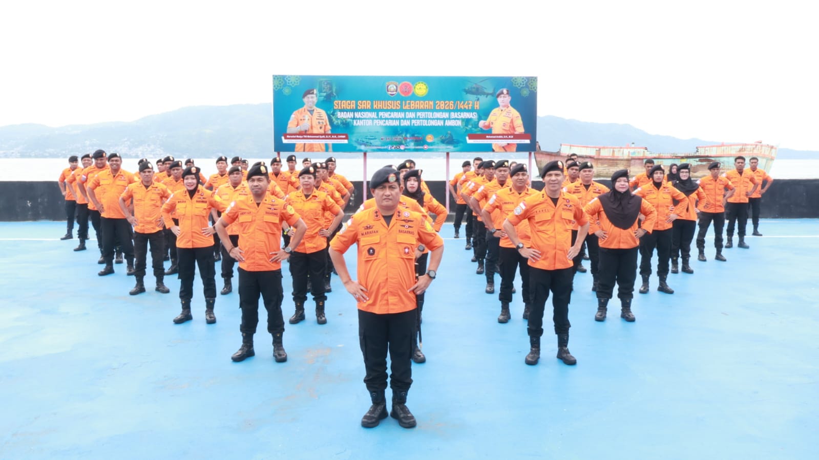 Basarnas Ambon Siaga Lebaran 2026, 133 Personel dan Sejumlah Alutsar Dikerahkan Amankan Arus Mudik 6 IMG 20260313 WA0010