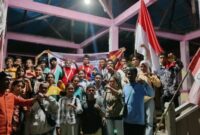 Anggota beserta Badan Pengurus Cabang (BPC) Gerakan Mahasiswa Mahasiswa Nasional Indonesia (GMNI) Kepulauan Aru. Foto: Mn/Ar