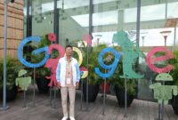Welem Porumau, Mahasiswa politeknik negeri Ambon, di tour kantor Google ekslusif Indonesia. 