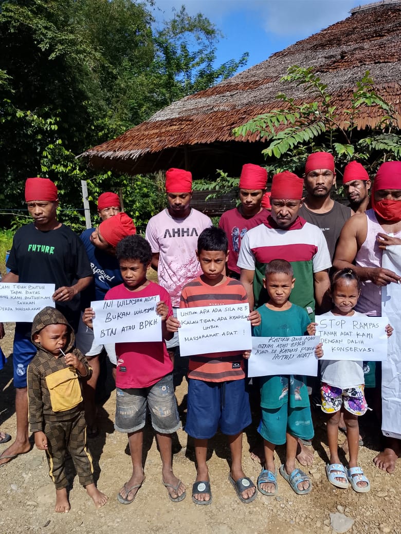 Masyarakat Adat Huaulu Kembali Bergerak Tolak Tapal Batas TN Manusela dan BPKH 9 IMG 20260614 WA0007