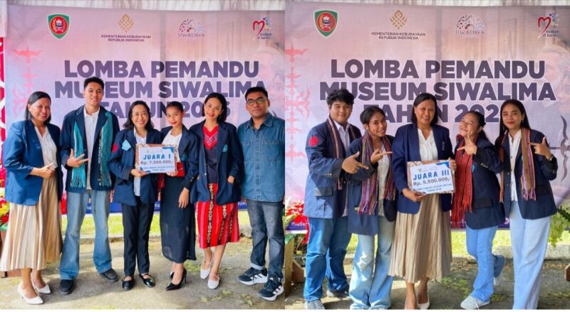 Peserta lomba pemandu museum Siwalima 2026 bersama dosen pendamping. Foto (Doc).ist. 