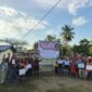 Masyarakat Adat Negeri Seti, Kecamatan Seram Utara Timur Seti, Kabupaten Maluku Tengah, menggelar aksi pernyataan sikap atas pemasangat patok Hutan Produksi Terbatas (HPT) diatas tanah Nusa Folla, Sabtu (25/07/2026).