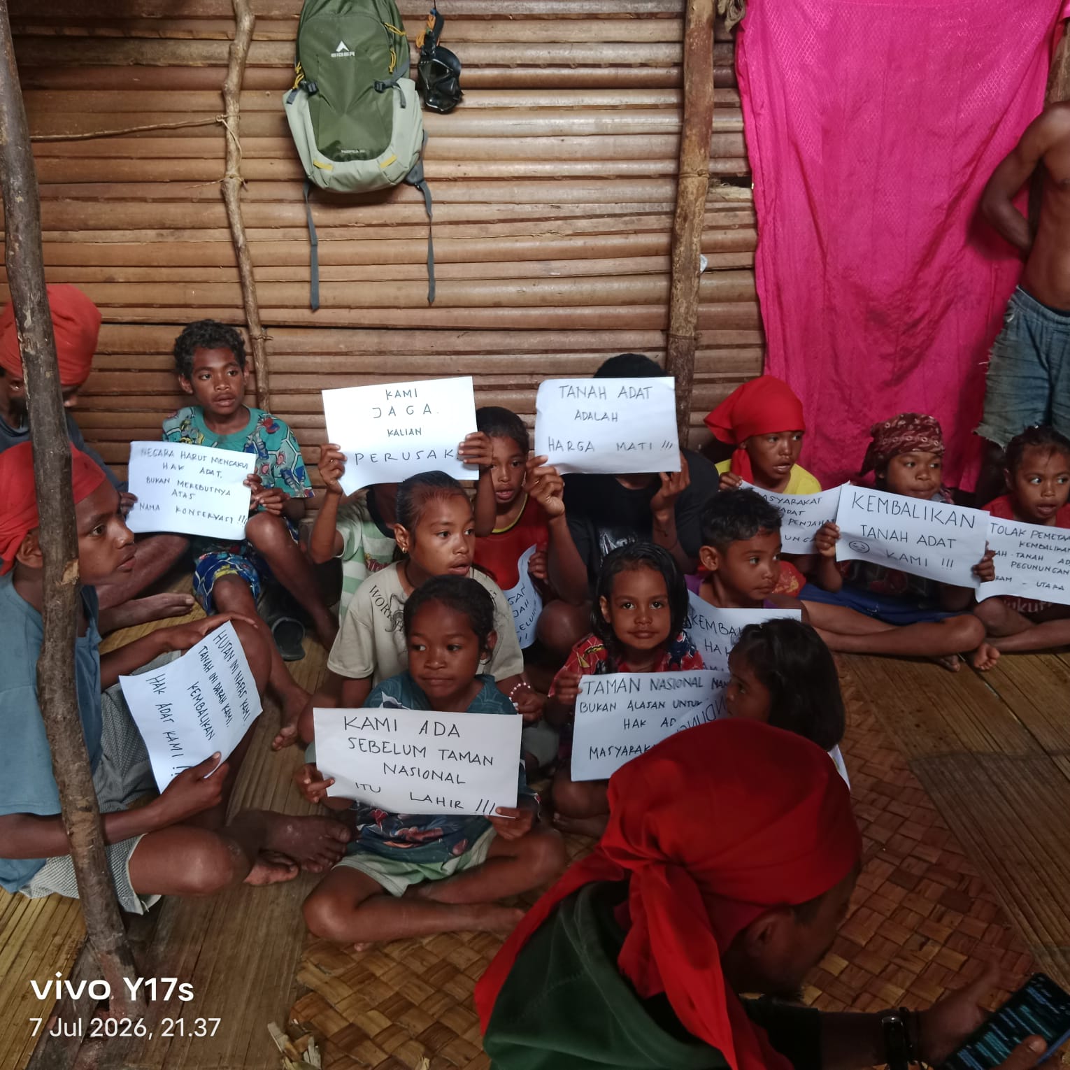 Masyarakat Adat Negeri Kanike Tolak Pemasangan Pal Batas Taman Nasional Manusela di Tanah Adat 4 Foto Warga Kanike