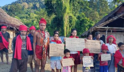 Aksi dusun Sinahari