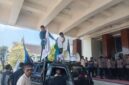 Mahasiswa kabupaten Maluku Barat daya mengelar aksi demonstrasi di kantor gubernur Maluku. Senin, (5/10/2026). Foto: Mn/Ms. 